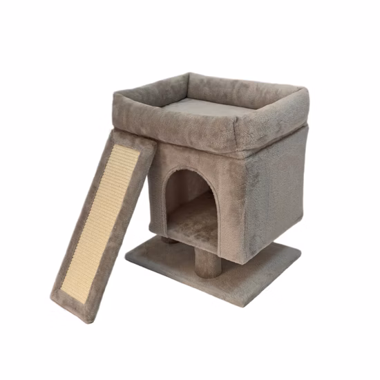 Dropshipping Cat Wall Furniture Wooden Cat Scratching Post Cat Tree